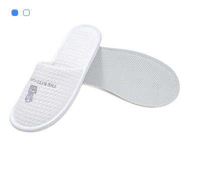 Custom Waffle Hotel Slippers