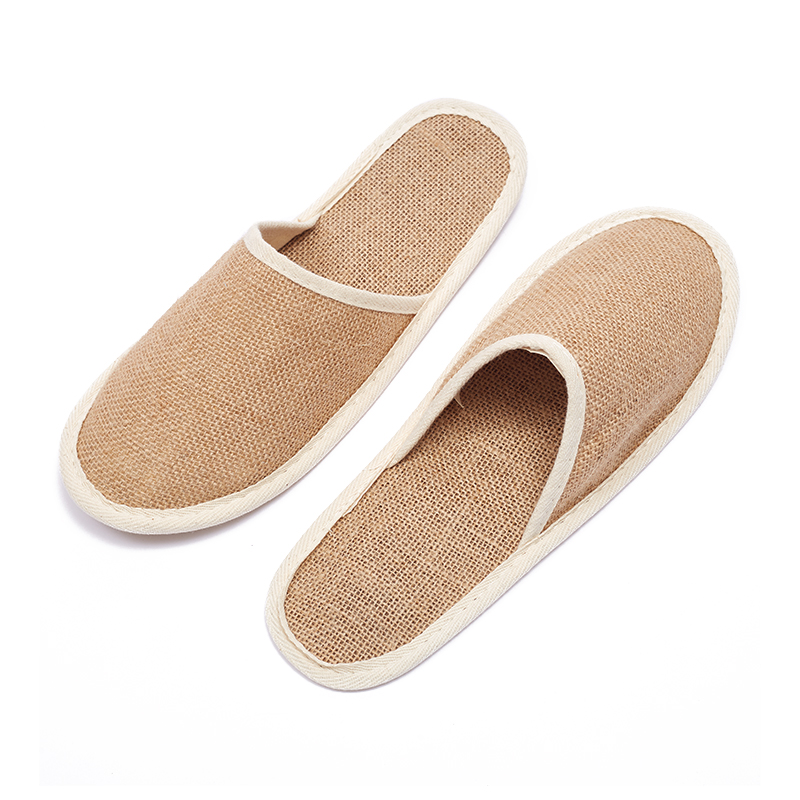 Eco Friendly Linen Hotel Slippers Manufacturer for Resorts & Hotels