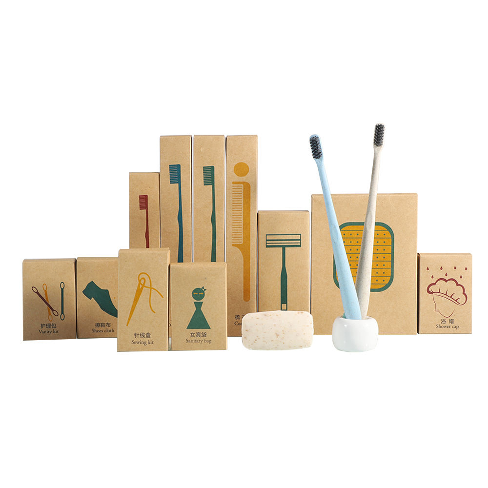 Custom Eco Hotel Toiletries Set Manufacturer – Disposable Guest Room Amenities Wholesale Supplier