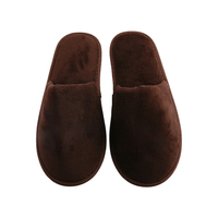 Wholesale Coral Fleece Hotel Slippers, Soft Plush, B2B Custom Supplier