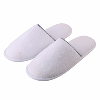 Custom Coral Fleece Hotel Slippers – Luxury Disposable Spa Slippers