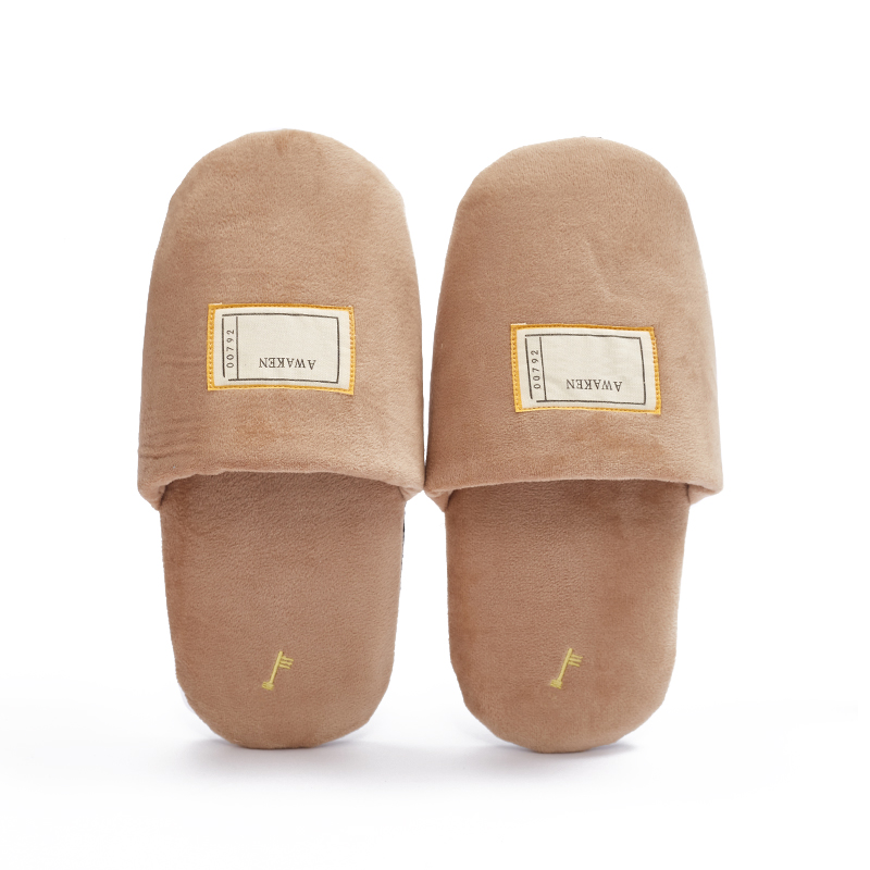 OEM Luxury Velvet Hotel Slippers Manufacturer – Custom Premium Guest Room Slippers Bulk Supply for Hospitality