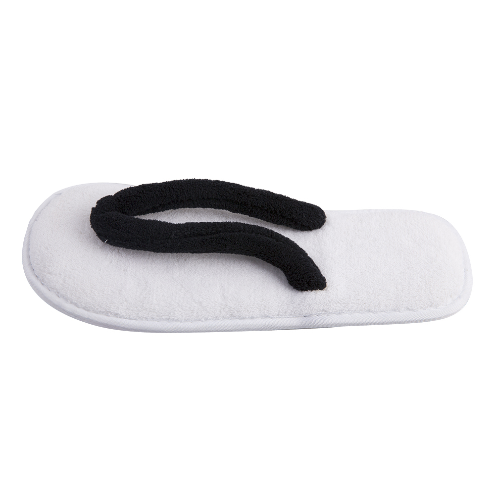 Disposable White Hotel Flip Flops for Guests – EVA Spa Slippers Bulk Supply & Custom Factory