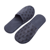 Factory Direct Gray Printed Non-Woven Hotel Slippers – Affordable One-Piece Disposable Footwear for Bulk Hotels & SPA