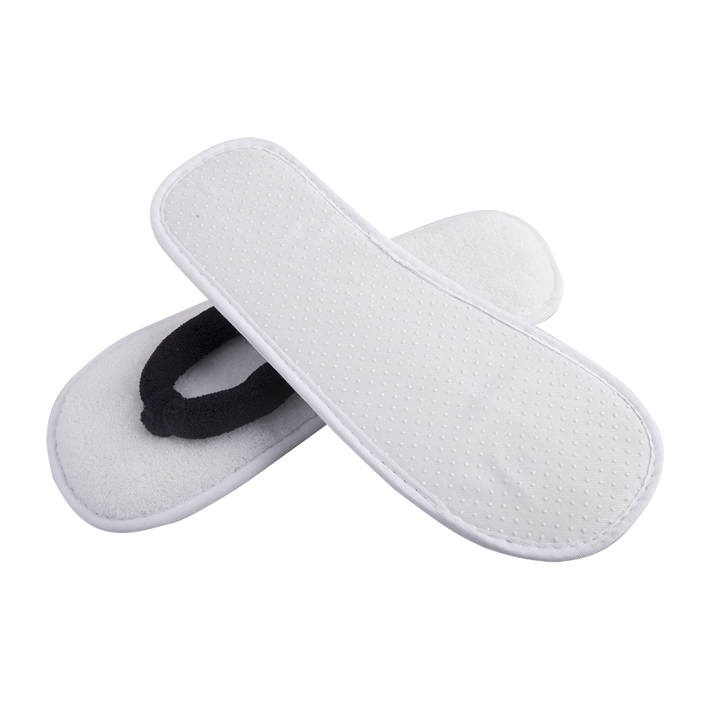 Disposable White Hotel Flip Flops for Guests – EVA Spa Slippers Bulk Supply & Custom Factory