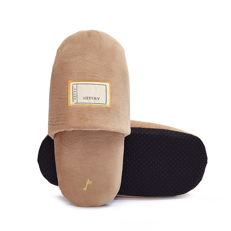 OEM Luxury Velvet Hotel Slippers Manufacturer – Custom Premium Guest Room Slippers Bulk Supply for Hospitality