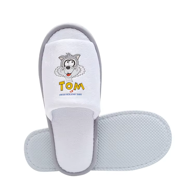 Custom Kids Club Hotel Slippers – Soft Disposable Children’s Guest Slippers Bulk Supply Manufacturer