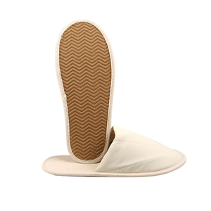 Custom Canvas Hotel Slippers with Cork Sole for Bulk Supply