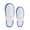Custom Blue Edge Hotel Slippers – Luxury Disposable Spa Slippers for Hotels and Resorts