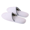 Custom Coral Fleece Hotel Slippers – Luxury Disposable Spa Slippers