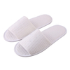 Custom White Waffle Hotel Slippers – Bulk Disposable Spa Footwear for Hotels, B2B Supplier & Manufacturer