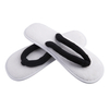 Disposable White Hotel Flip Flops for Guests – EVA Spa Slippers Bulk Supply & Custom Factory