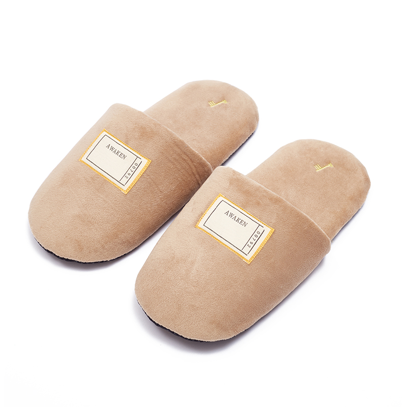 OEM Luxury Velvet Hotel Slippers Manufacturer – Custom Premium Guest Room Slippers Bulk Supply for Hospitality