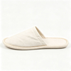 Bulk Canvas Hotel Slippers with Coir Anti-Slip Sole for Resorts