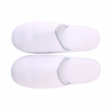 Custom Coral Fleece Hotel Slippers – Luxury Disposable Spa Slippers