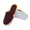 Brown Terry Hotel Spa Slippers – Soft Disposable Guest Slippers Bulk Supply & Custom Manufacturer