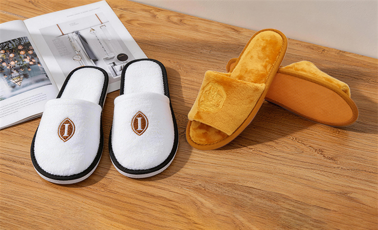 Velour Hotel Slippers