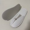Custom White Non Woven Pearl Cotton Closed Toe Hotel Slippers Manufacturer