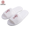 White Open Toe Hotel Slippers - Soft Spa Guest Slippers Wholesale & Custom Factory