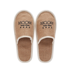 Eco Friendly Linen Hotel Slippers with Cork Sole for Bulk Orders
