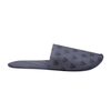 Factory Direct Gray Printed Non-Woven Hotel Slippers – Affordable One-Piece Disposable Footwear for Bulk Hotels & SPA
