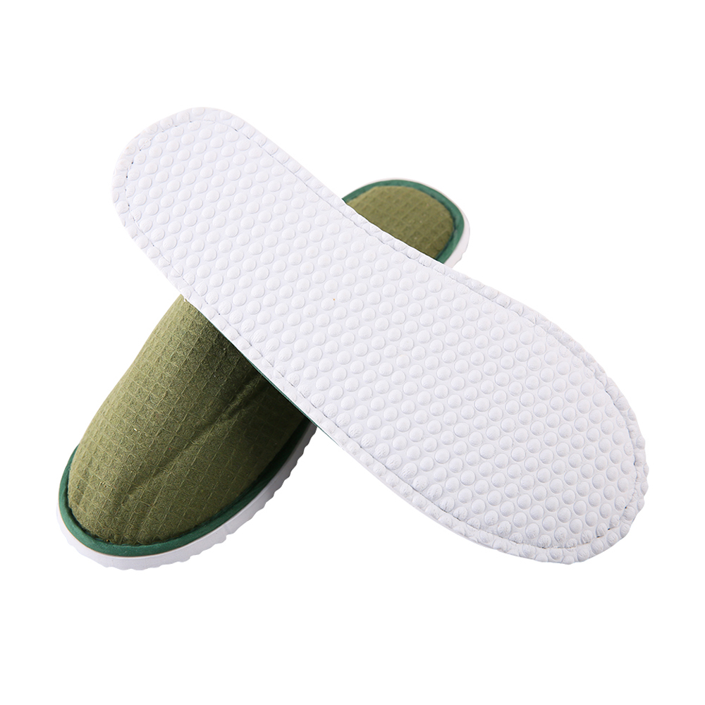 Premium Hotel Waffle Slippers – Soft, Durable, Non-Slip Spa & Guest Room Slippers, Customizable Bulk Supply