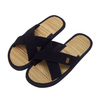 Custom Black Cross Strap Hotel Slippers Bulk Spa & Resort Use Slippers