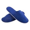 Blue Disposable Spa Slippers with Non-Slip Sole – Hotel Guest Slippers Bulk Supply & Custom Manufacturer