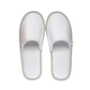 Disposable White Velour Hotel Spa Slippers with Non-Slip Sole – Guest Slippers Bulk Supply & Custom Manufacturer