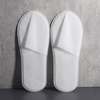 Custom White One-Piece Non-Woven Hotel Slippers – Affordable Disposable Non-Slip Footwear for Hotels & SPA, B2B Supplier & Manufacturer