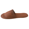 Custom Brown Non-Woven Hotel Slippers – Bulk Disposable EVA Non-Slip Footwear for Hotels, B2B Supplier & Manufacturer