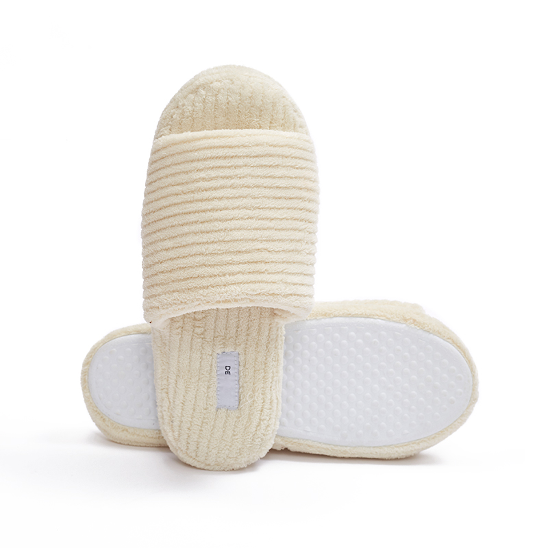 Custom Yellow Hotel Slippers Manufacturer | Wholesale Soft Thick Foam Slippers for Hospitality
