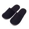 Black Terry Disposable Hotel Slippers – Soft Spa Guest Slippers Bulk Supply & Custom Manufacturer