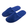 Blue Disposable Spa Slippers with Non-Slip Sole – Hotel Guest Slippers Bulk Supply & Custom Manufacturer