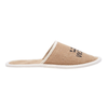Eco Friendly Linen Hotel Slippers with Cork Sole for Bulk Orders