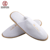 White Coral Fleece Hotel Slippers for Custom Orders
