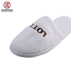 Customizable Luxury Hotel Spa Slippers – Soft White Coral Fleece, Bulk Supplier & Manufacturer