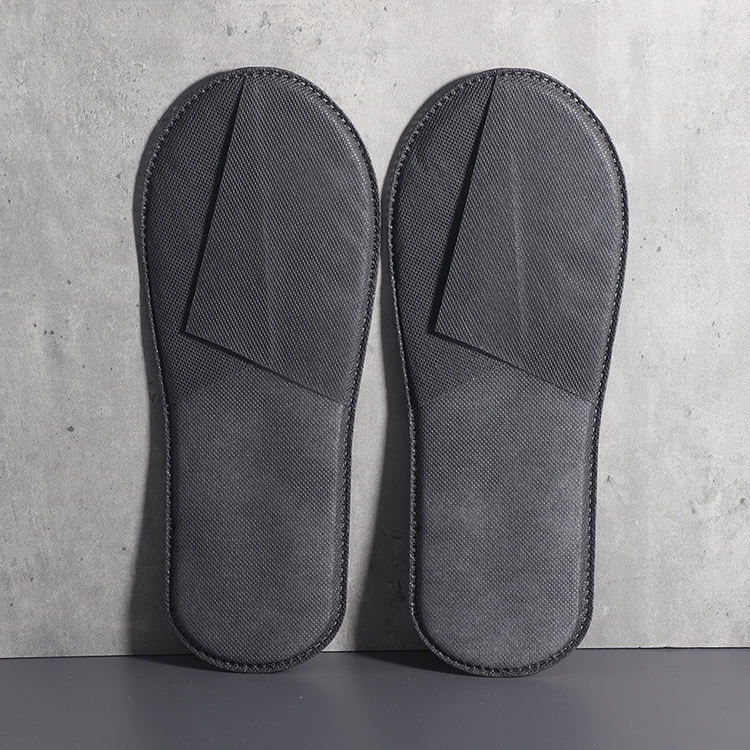 Custom White One-Piece Non-Woven Hotel Slippers – Affordable Disposable Non-Slip Footwear for Hotels & SPA, B2B Supplier & Manufacturer
