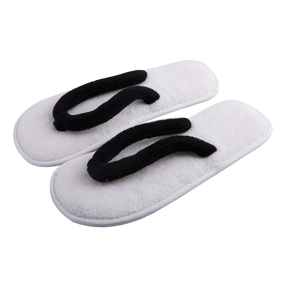 Disposable White Hotel Flip Flops for Guests – EVA Spa Slippers Bulk Supply & Custom Factory