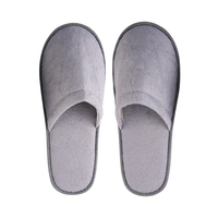 Soft Terry Spa Slippers with EVA Non-Slip Sole – Hotel Guest Slippers Bulk Supply & Custom Manufacturer
